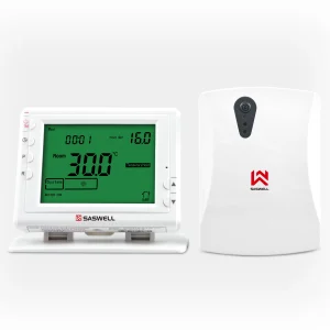 brezžični termostat saswell sas908xwhb-7-rf
