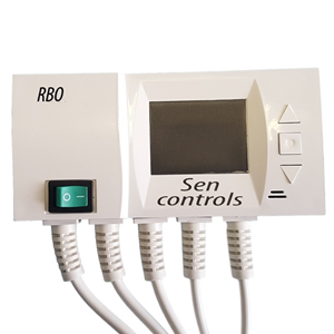 elektronski digitalni diferenčni termostat sen controls rbo